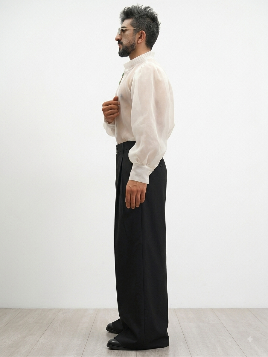 The Knight Pleated Pants