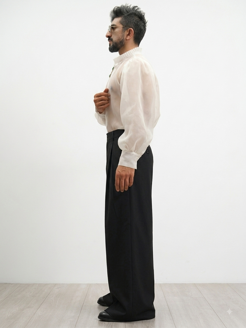 The Knight Pleated Pants
