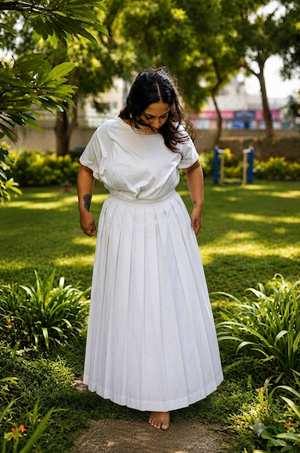 The Pawn Pleated Skirt