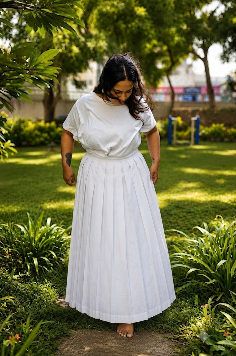 The Pawn Pleated Skirt